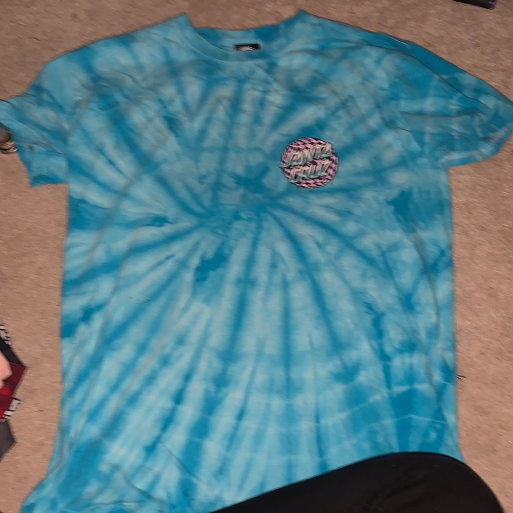 shirt. blue. barely worn. looks brand new